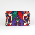 MOROCCAN KILIM STAINED GLASS CLUTCH (sold out)