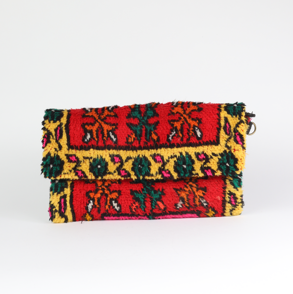 MOROCCAN KILIM TAPESTRY CLUTCH (sold out)