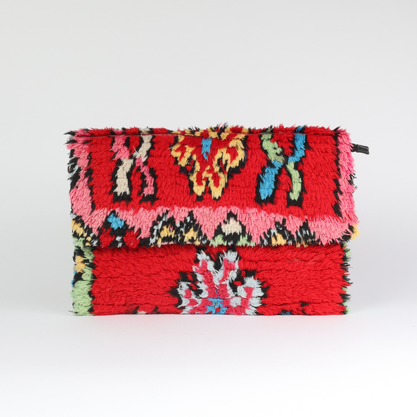 MOROCCAN KILIM XOX CLUTCH (sold out)