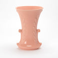 LEAFY ART DECO STYLE PINK CERAMIC ABINGDON VASE, 1950s (sold out)